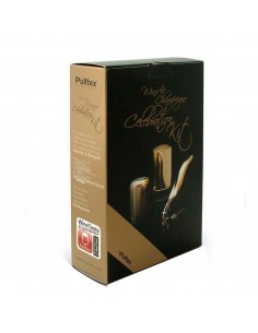 set-sacacorchos-y-tapon-for-vin-y-champagne-dorado 2