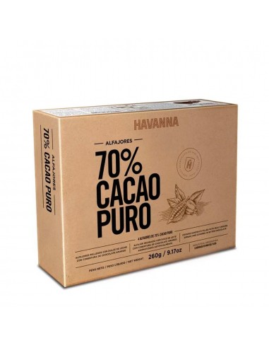 Alfajores Argentinos de 70% Cacao Puro