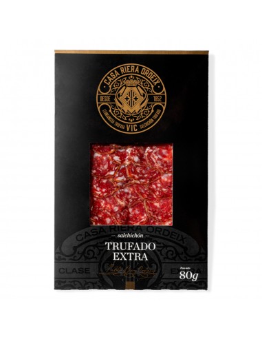 Salami mit Trüffel - Salchichón...