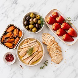 Aperitivos gourmet online | Aceitunas y snacks premium